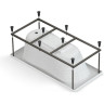 Ванна CERSANIT прямоугольная NIKE 150x70 ультра белый 63346